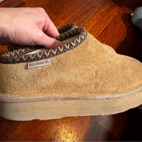 BearPaw Other - BearPaw Camel Suede Slip-Ons
